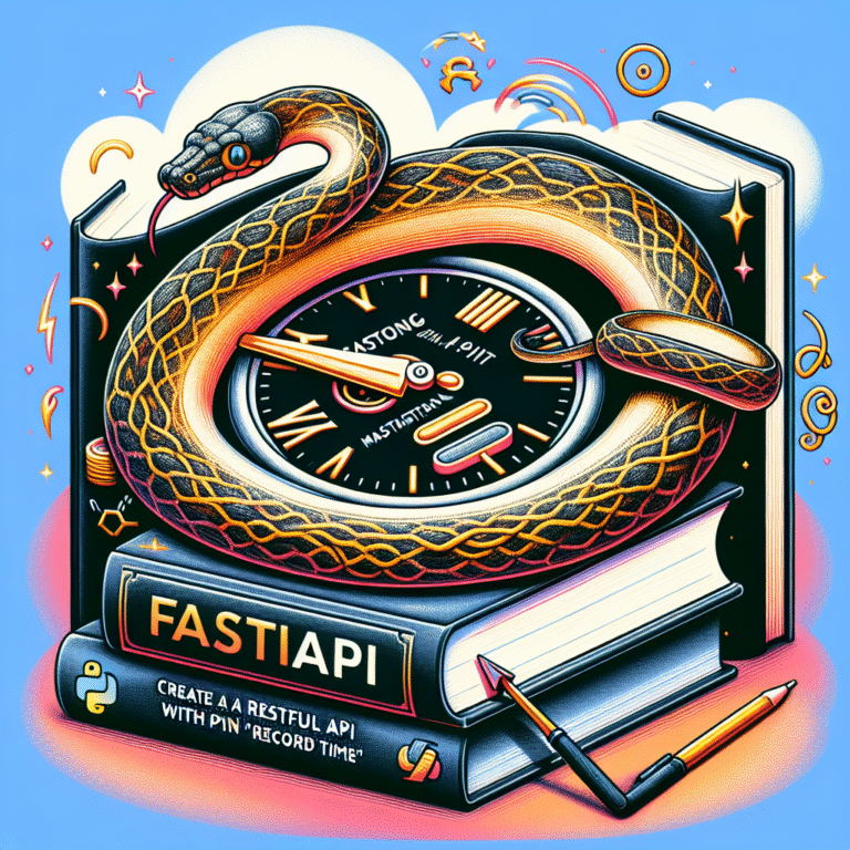 Mastering FastAPI: Create a RESTful API with Python in Record Time
