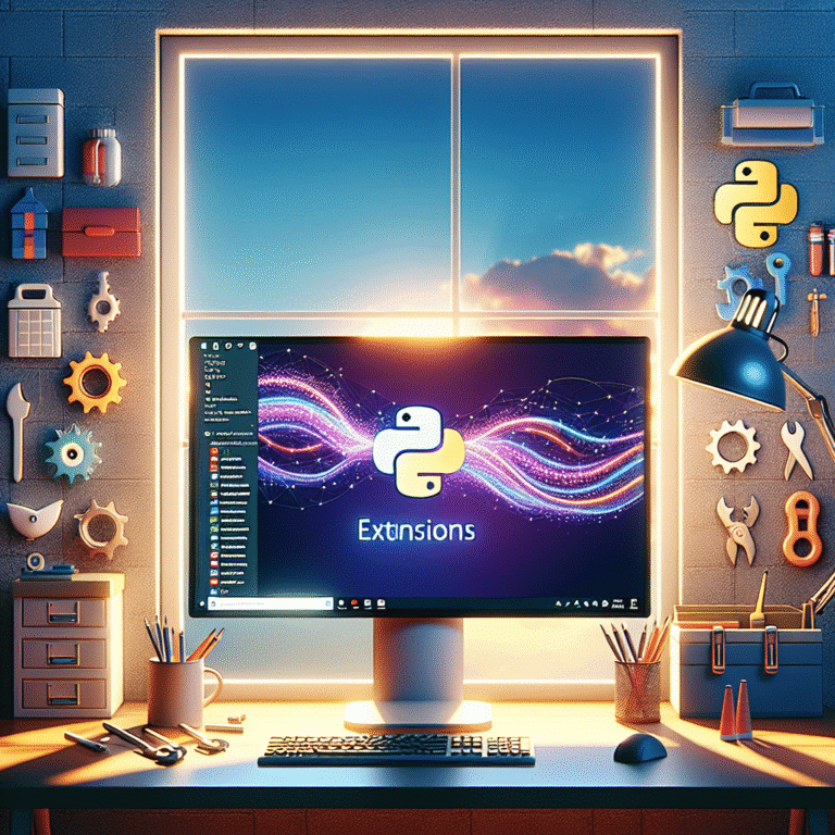 Top extensions for Python development in VS Code on Windows 11