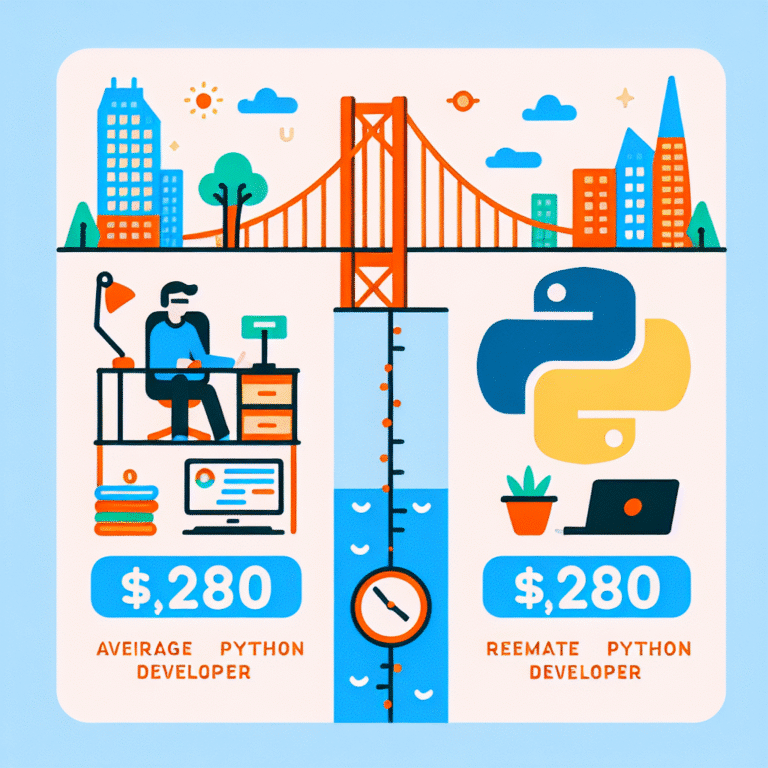 What is the average Python developer salary in San Francisco vs Remote