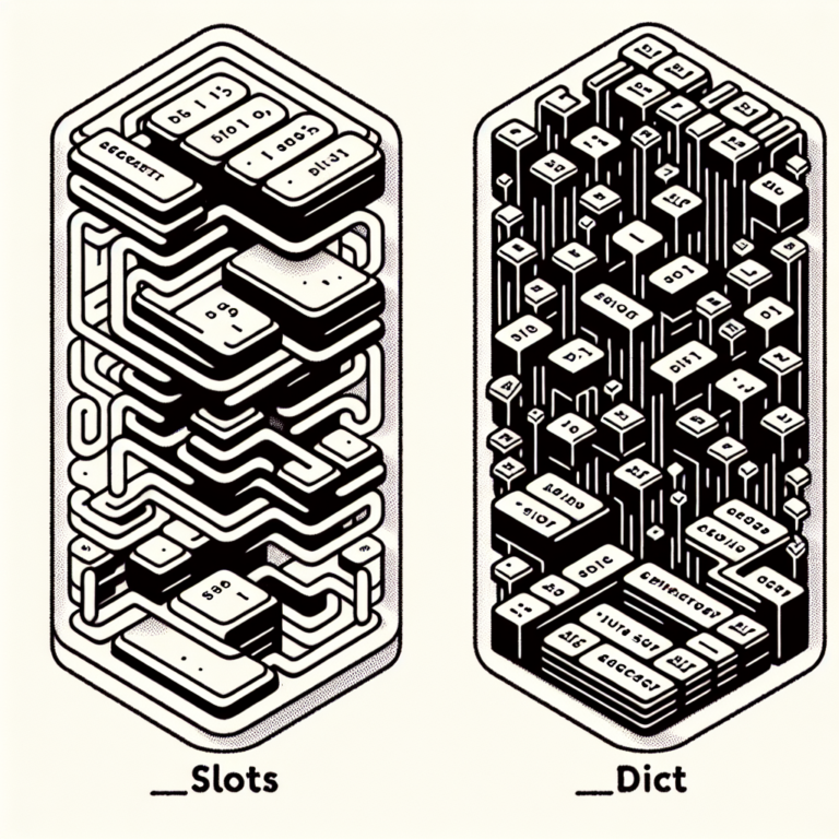 The Difference Between __slots__ and __dict__ for Class Memory