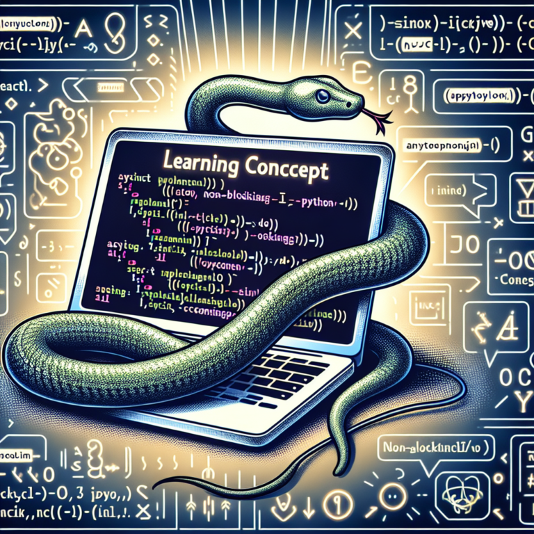 Asyncio in Python: A Comprehensive Tutorial on Non-Blocking I/O Programming