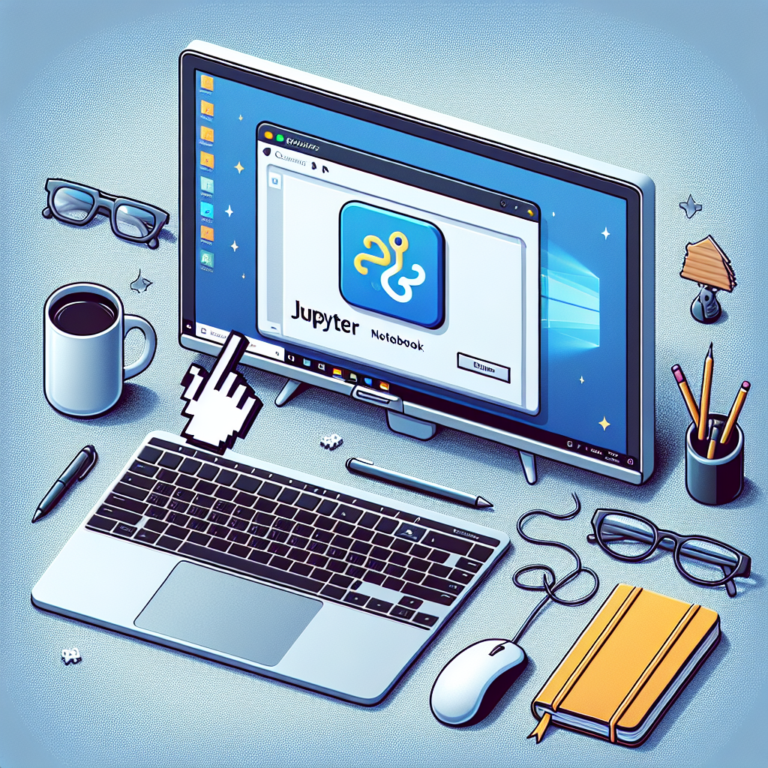 How to set up a Jupyter Notebook environment on Windows 11