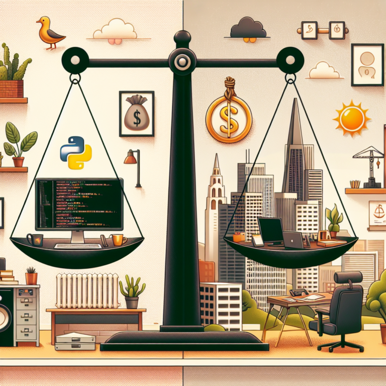 How does remote work affect Python developer salaries compared to SF?