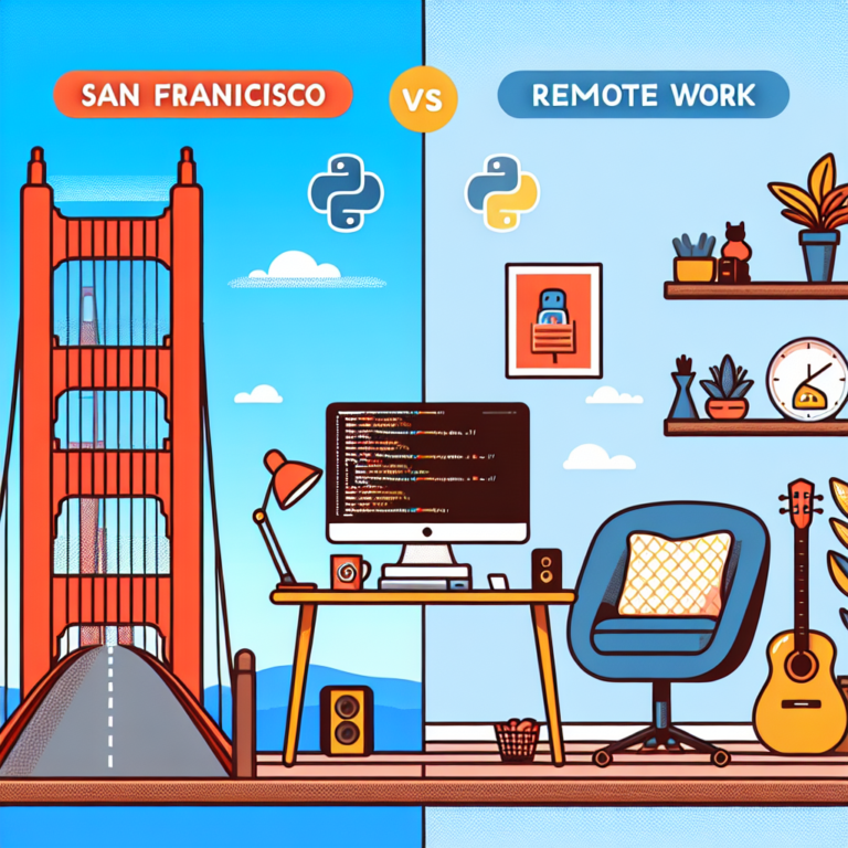 Analyzing Python developer compensation: San Francisco versus remote work